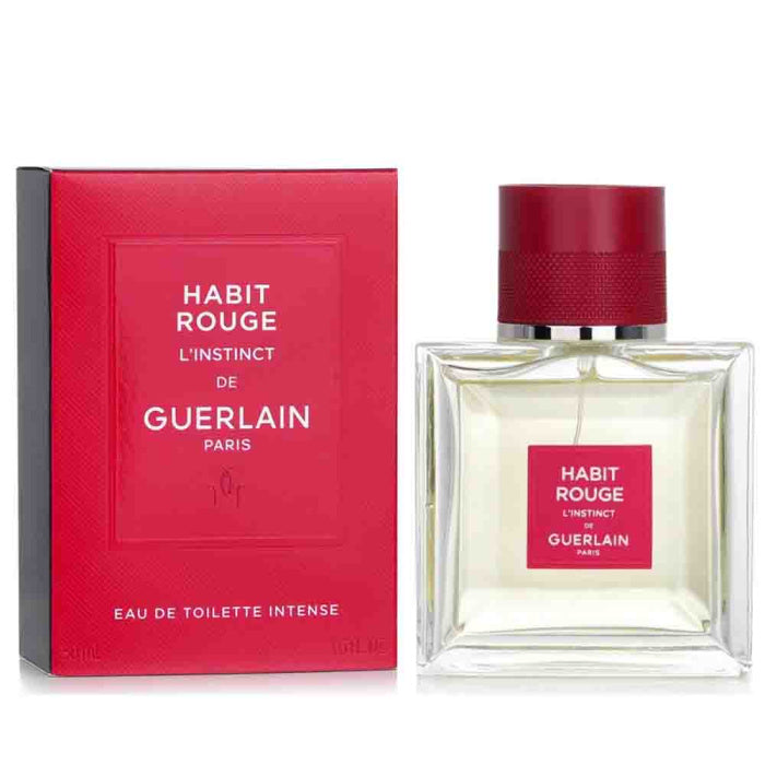 Guerlain Habit Rouge L'instict For Men Eau De Toilette Intense 50ml
