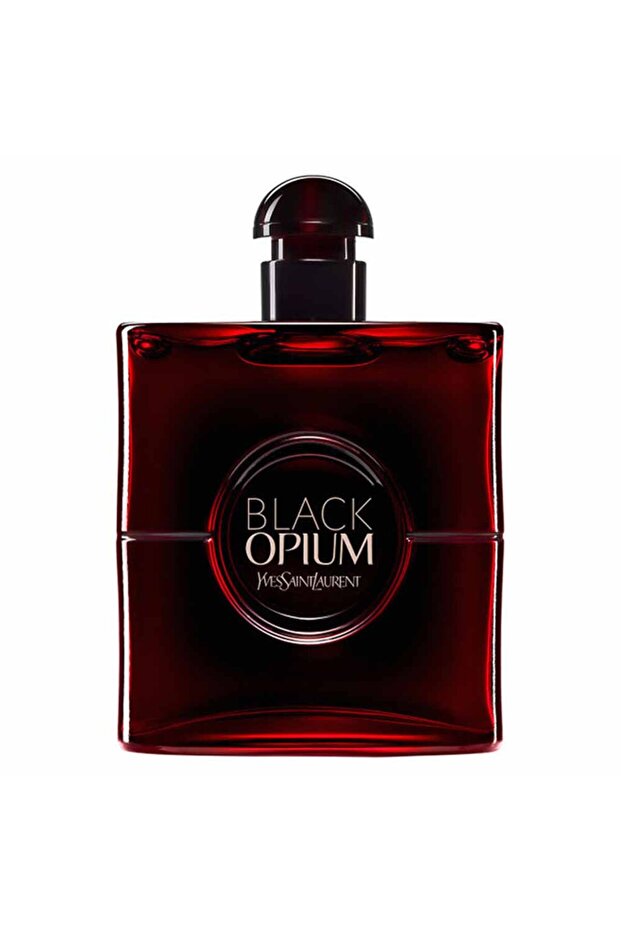 Yves Saint Laurent Black Opium perfume bottle on a white background