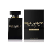 Dolce & Gabbana perfume bottle and packaging on a white background