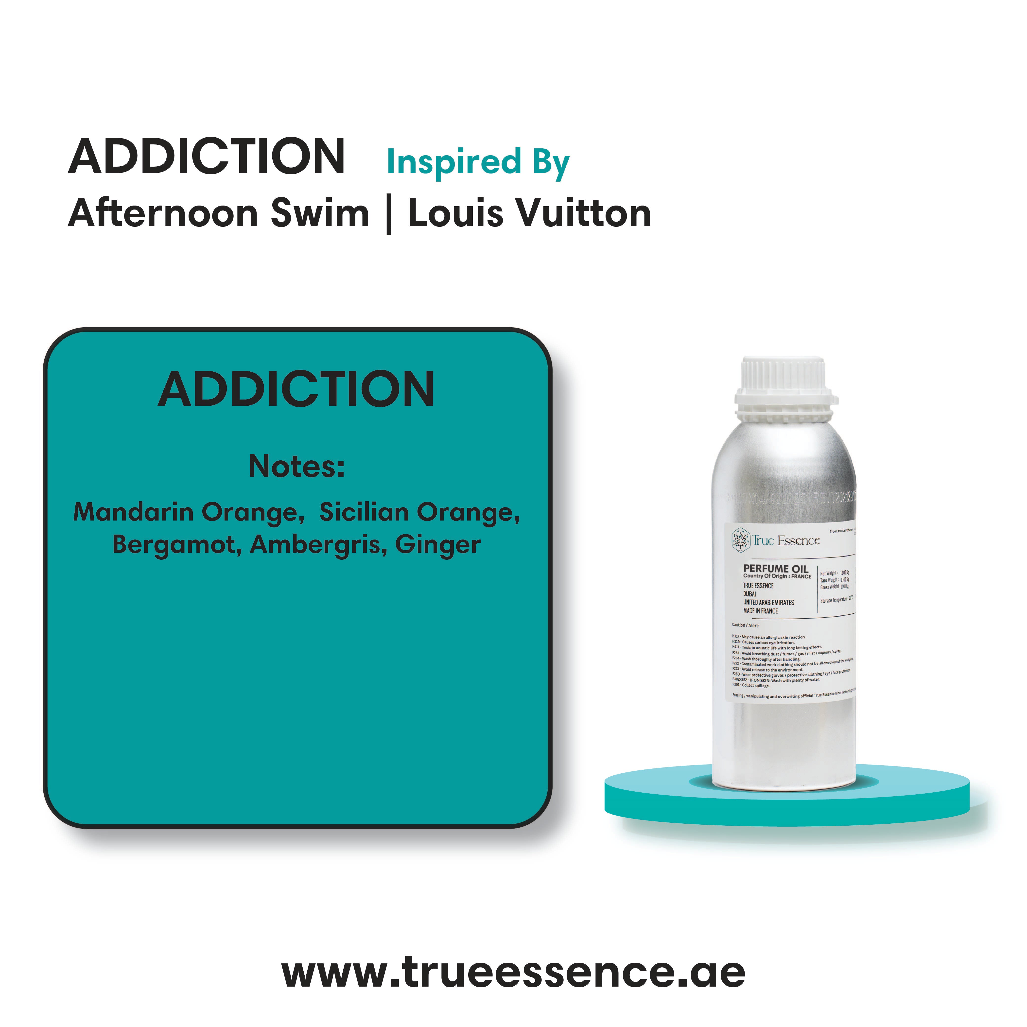 ADDICTION Inspired By Afternoon Swim | Louis Vuitton | Medium Quality