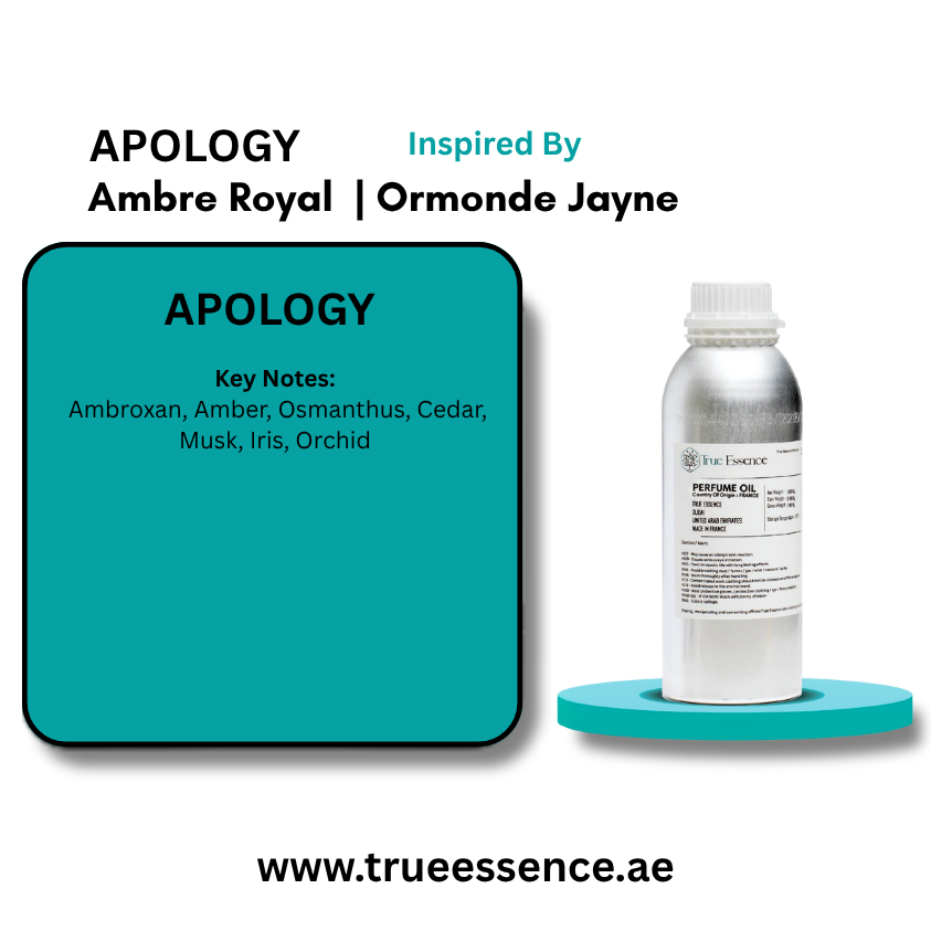 APOLOGY Inspired by Ambre Royal | Ormonde Jayne | Top Quality