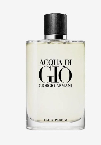Giorgio Armani Acqua di Giò perfume bottle on a white background