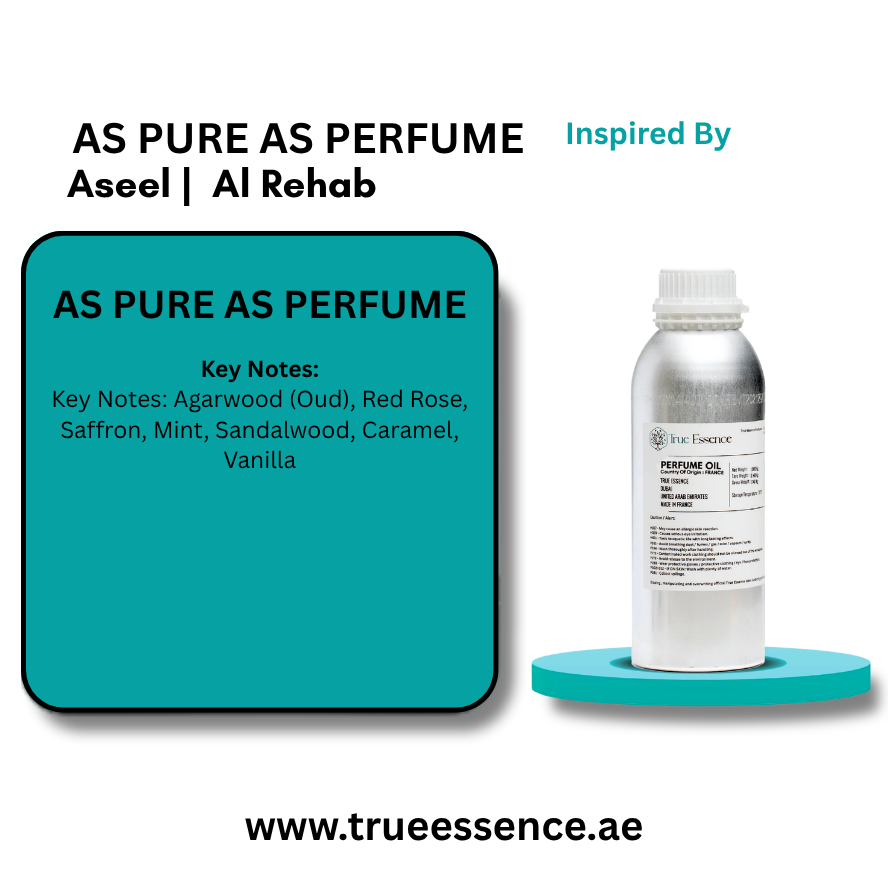 AS PURE AS PERFUME Inspired | Aseel | Al-Rehab | Medium Quality