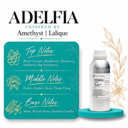 ADELFIA Inspired By Amethyst | Lalique | Medium Quality