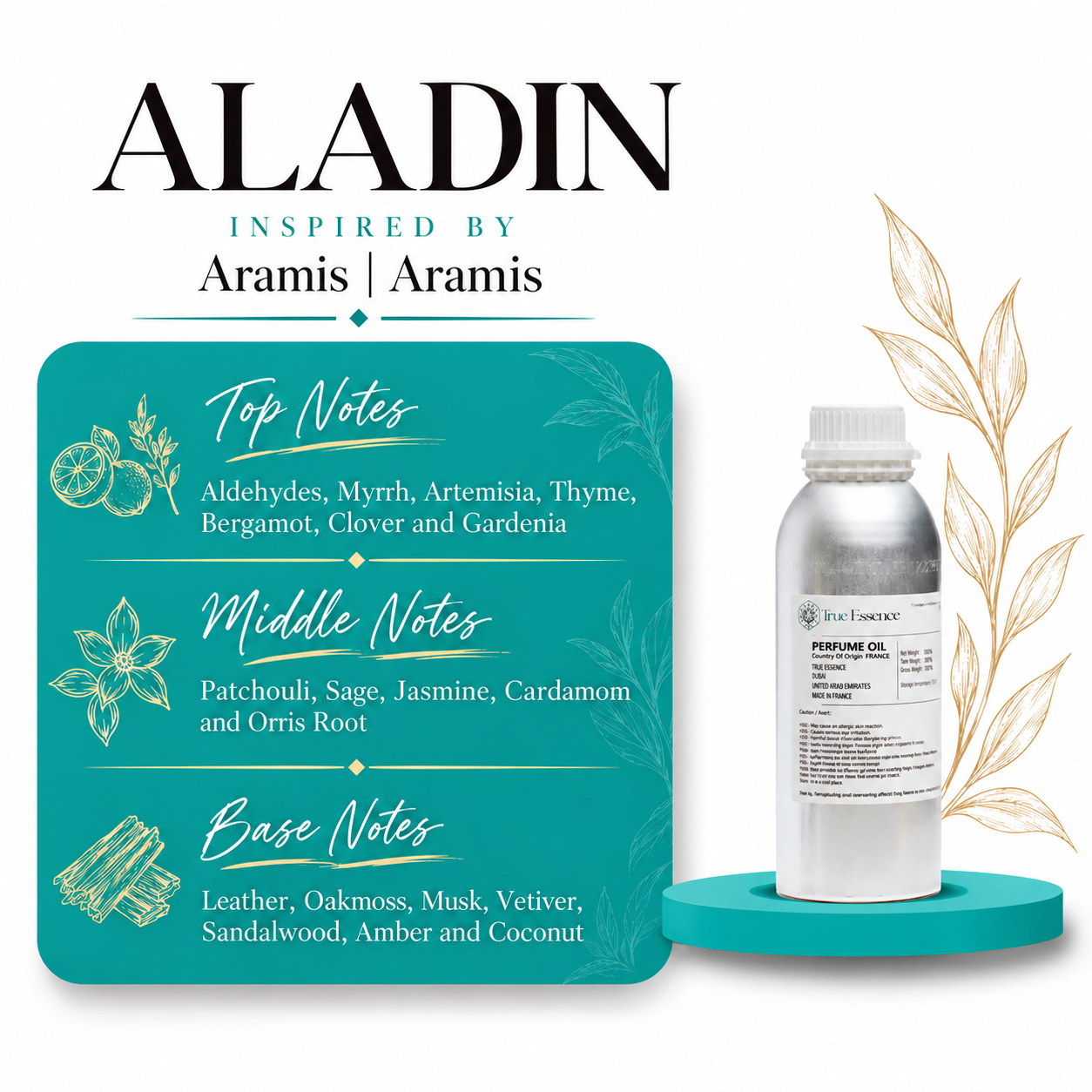 ALADIN Inspired By Aramis | Aramis | Medium Quality