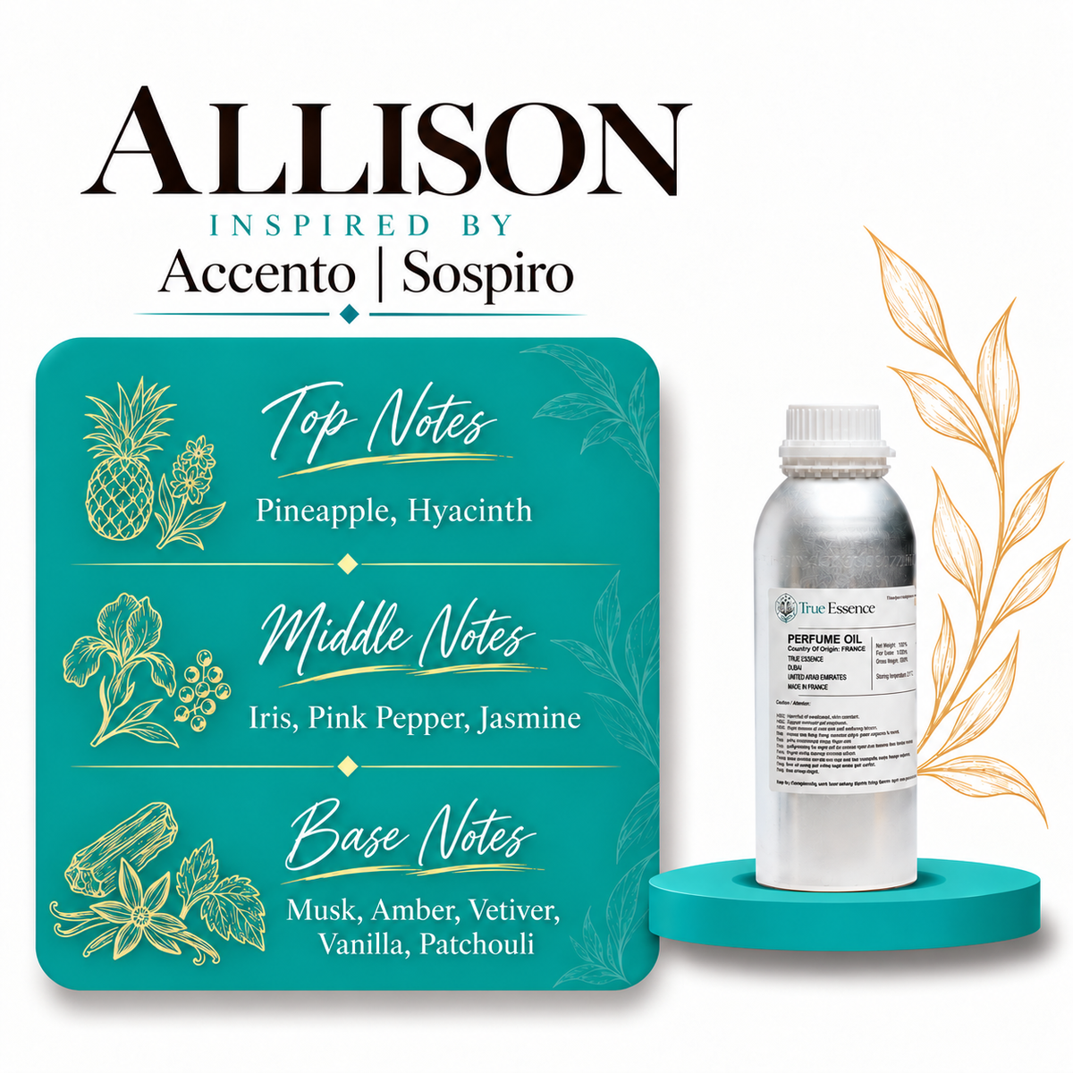 ALLISON Inspired by Accento | Sospiro | Top Quality