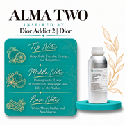 ALMA TWO Inspired by  Dior Addict 2 | Dior | Medium Quality