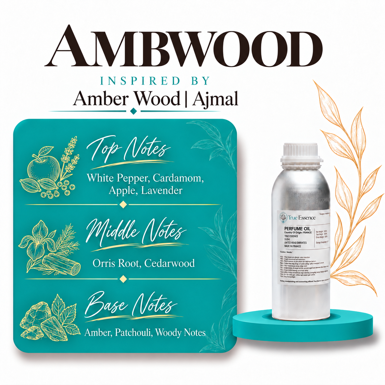AMBWOOD Inspired By Amber Wood | Ajmal