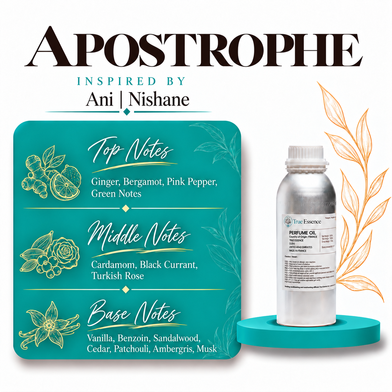 APOSTROPHE Inspired By Ani | Nishane | Medium Quality