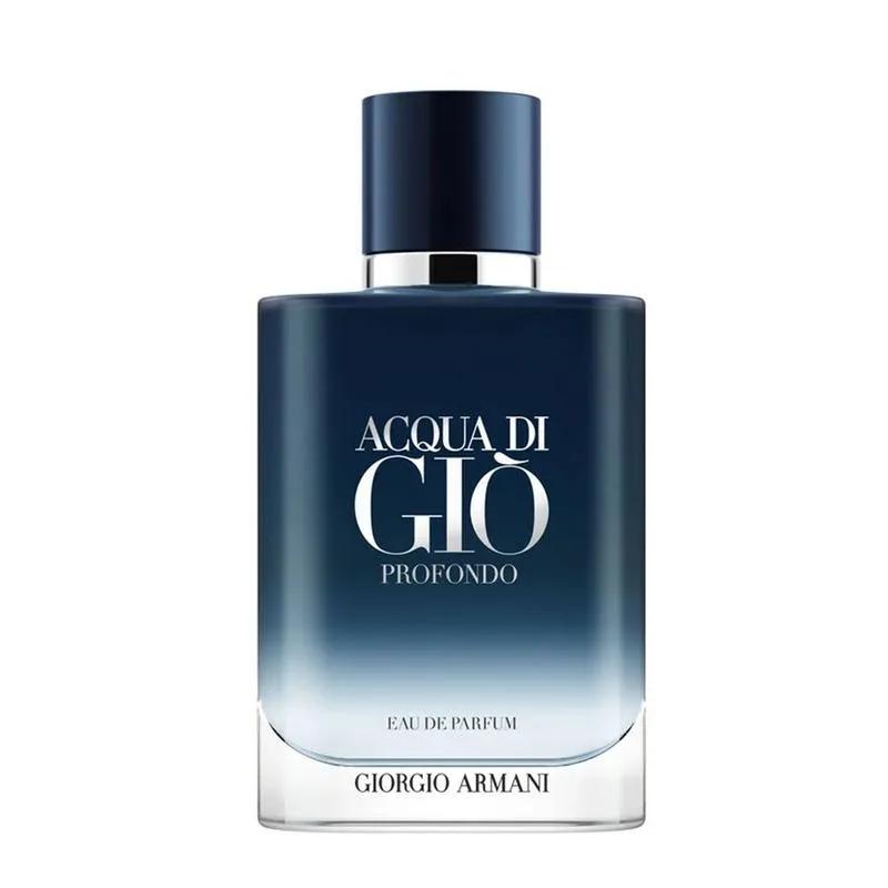 Giorgio Armani Acqua di Giò Profondo perfume bottle on a white background