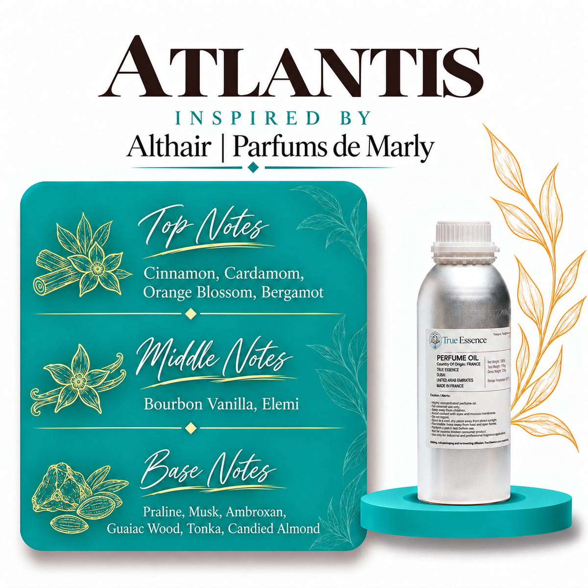 ATLANTIS Inspired by Althair | Parfums de Marly | Medium Quality
