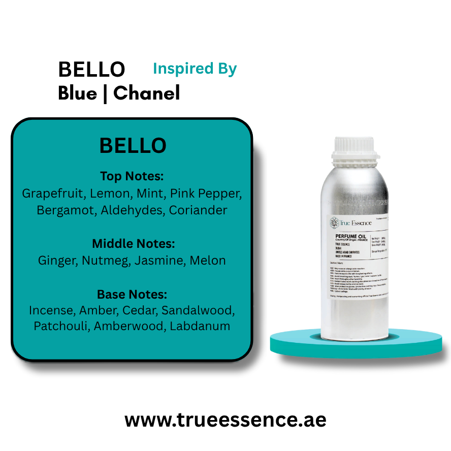 BELLO Inspired By Bleu de Chanel | Chanel | Premium Quality