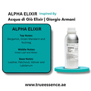 ALPHA ELIXIR Inspired by Acqua di Giò Elixir | Giorgio Armani | Medium Quality