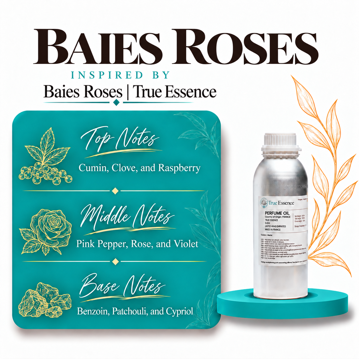 BAIES ROSES by True Essence | Premium Quality