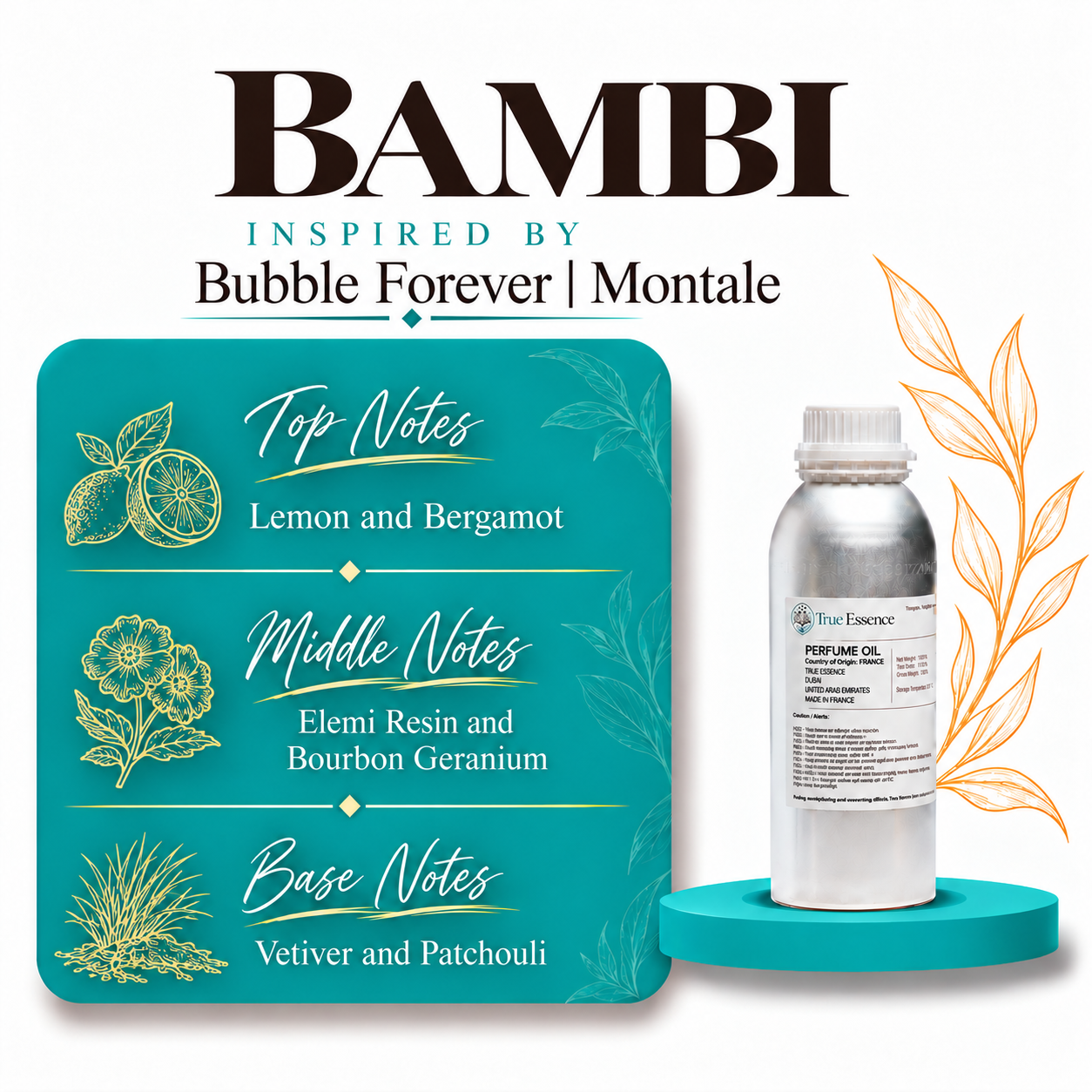 Bambi Inspired by Bubble Forever | Montale | Medium  Quality