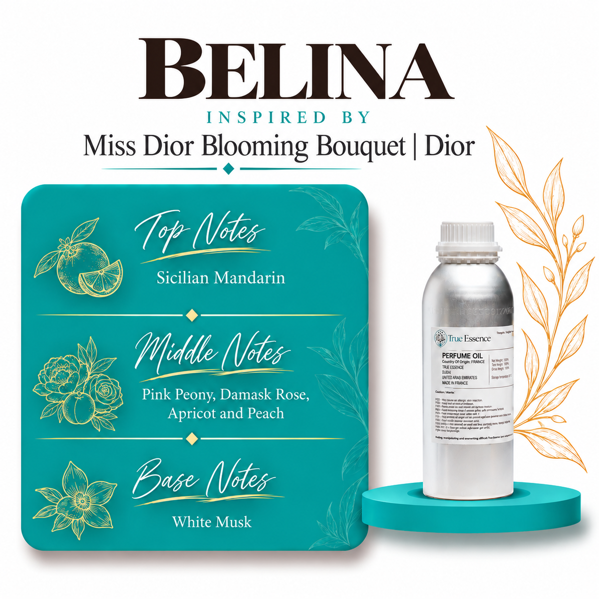 BELINA Inspired By Miss Dior Blooming Bouquet | Dior | Medium Quality