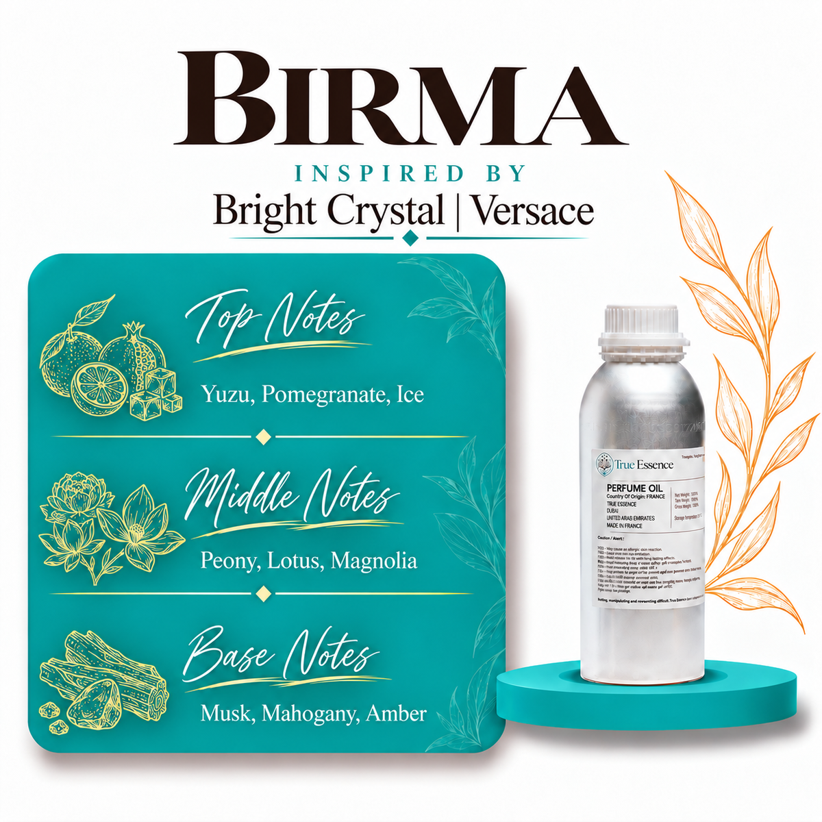 BIRMA Inspired By Bright Crystal | Versace | Medium Quality