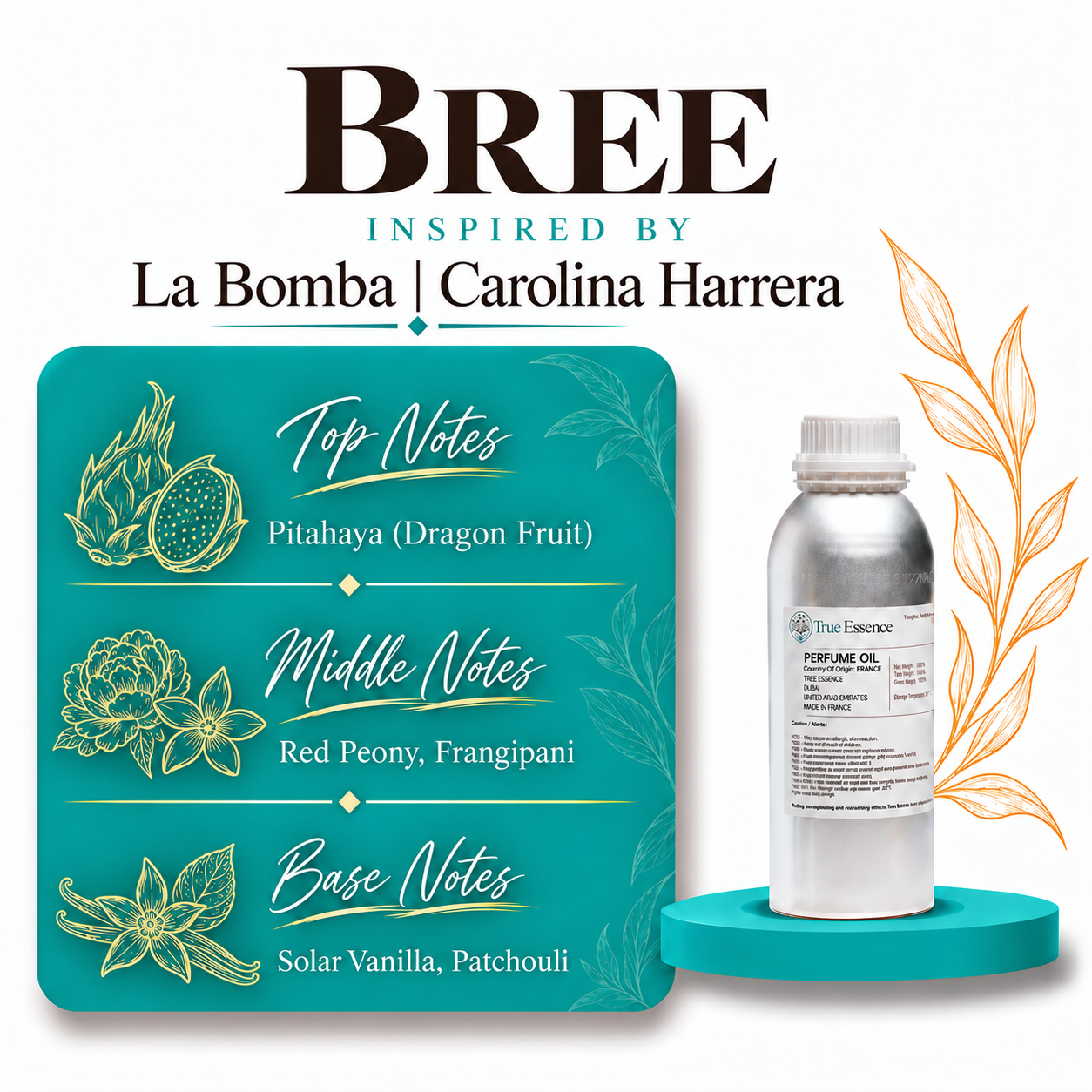 Bree Inspired by La Bomba| Carolina Herrera | Medium Quality