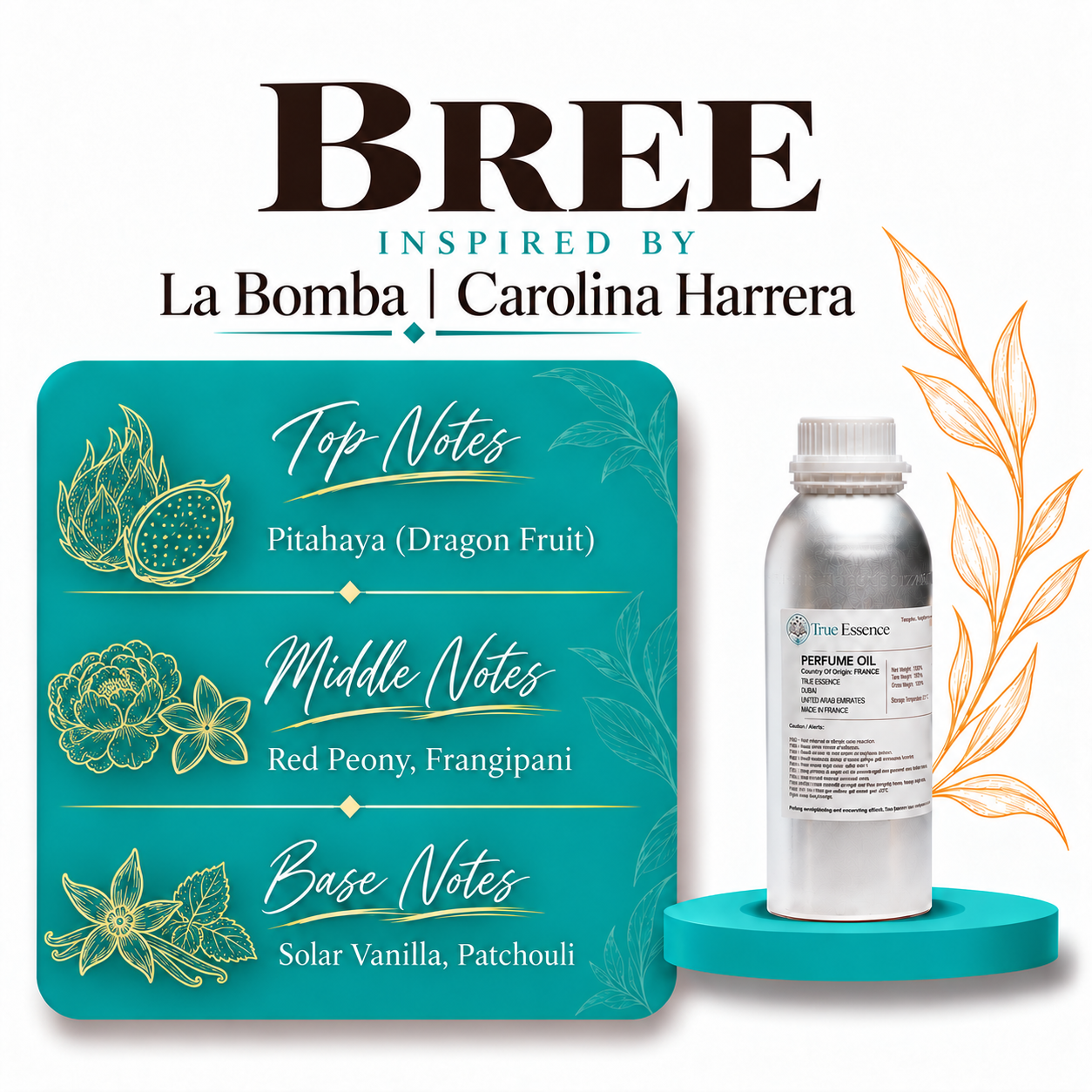 Bree Inspired by La Bomba| Carolina Herrera | Top Quality