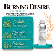 BURNING DESIRE Inspired By Desire Blue | Alfred Dunhill | Medium Quality