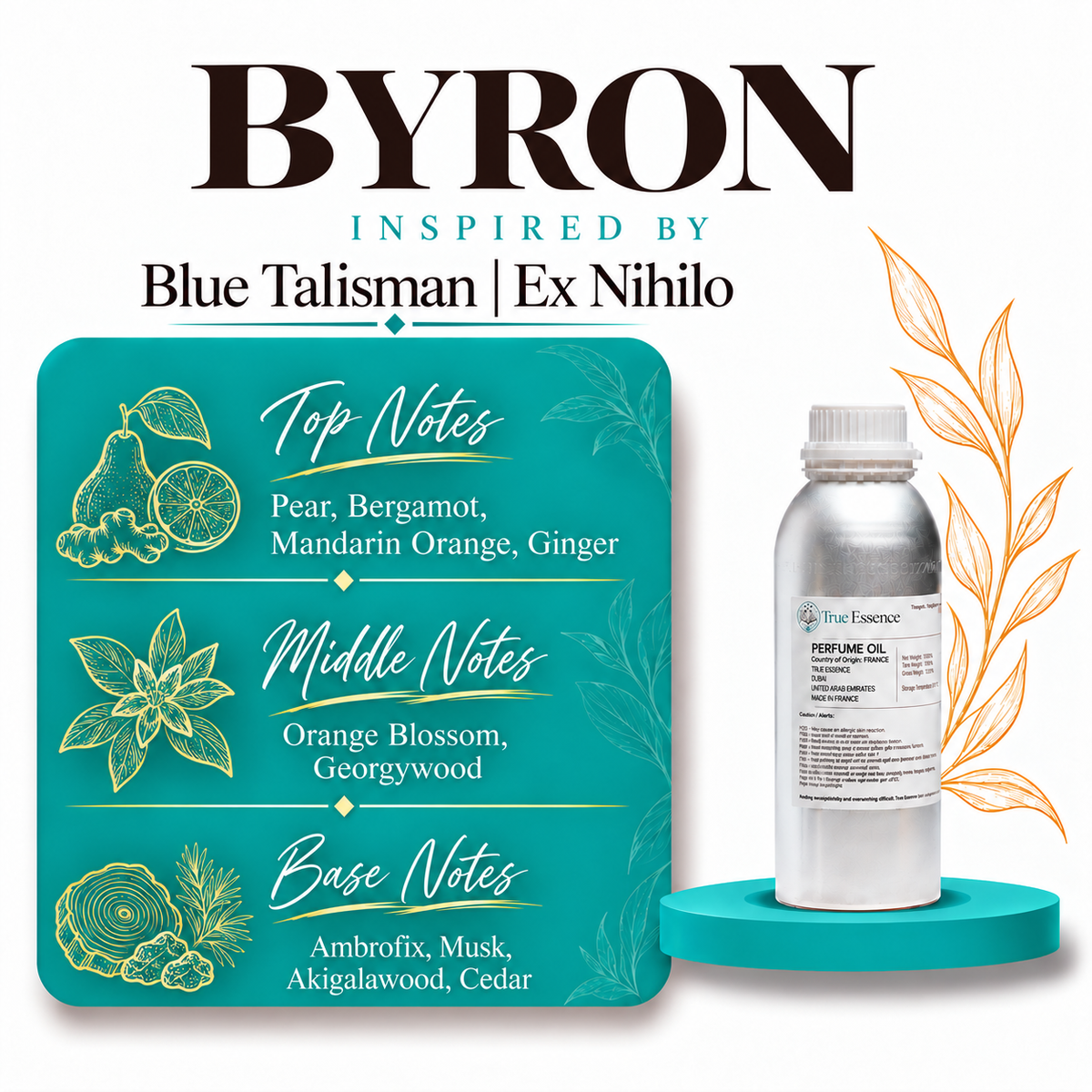 BYRON Inspired by Blue Talisman | Ex Nihilo | Medium Quality