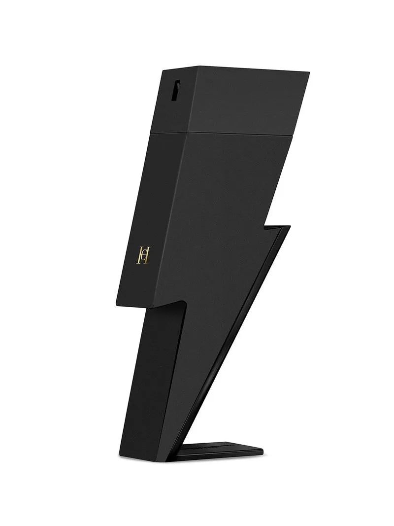 Black zigzag-shaped object on a white background