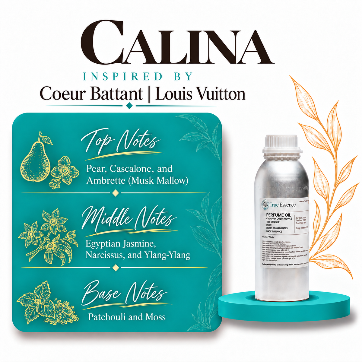 CALINA  Inspired by Cœur Battant | Louis Vuitton | Medium Quality