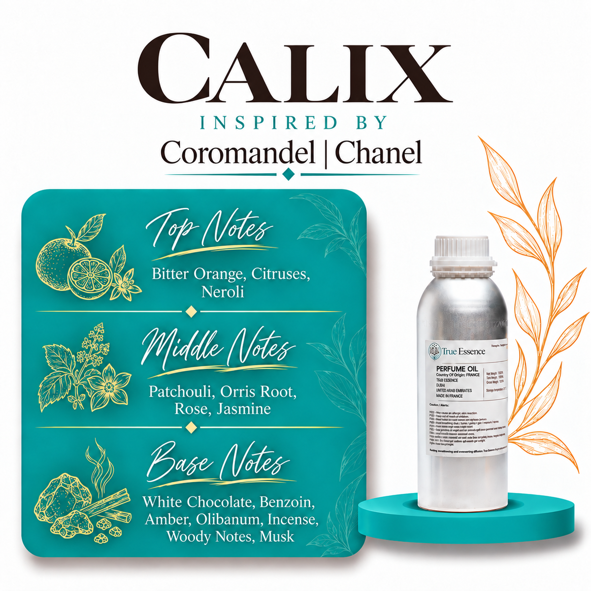CALIX Inspired By Coromandel  | Chanel | Medium Quality