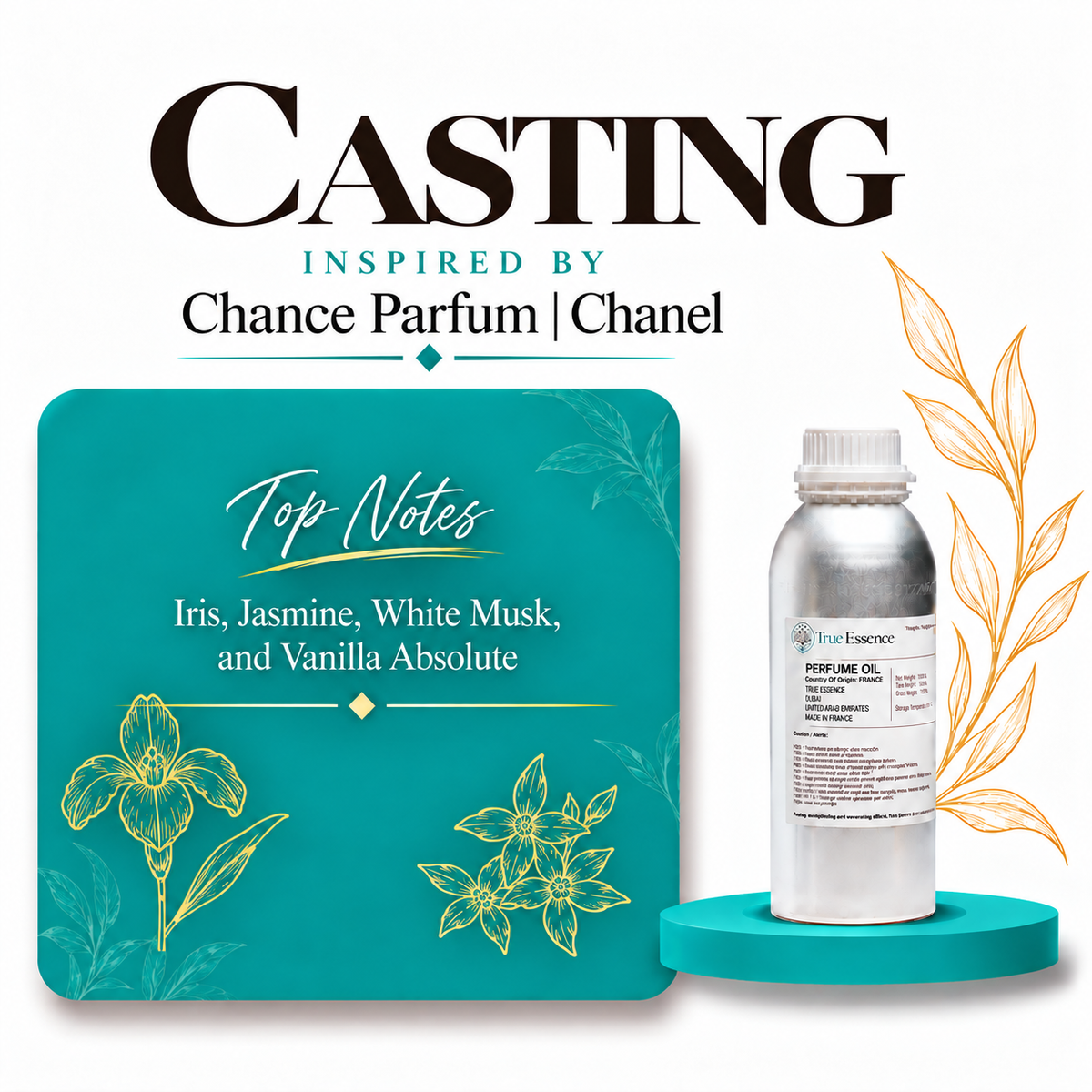CASTING Inspired By Chance Parfum | Chanel | Medium Quality