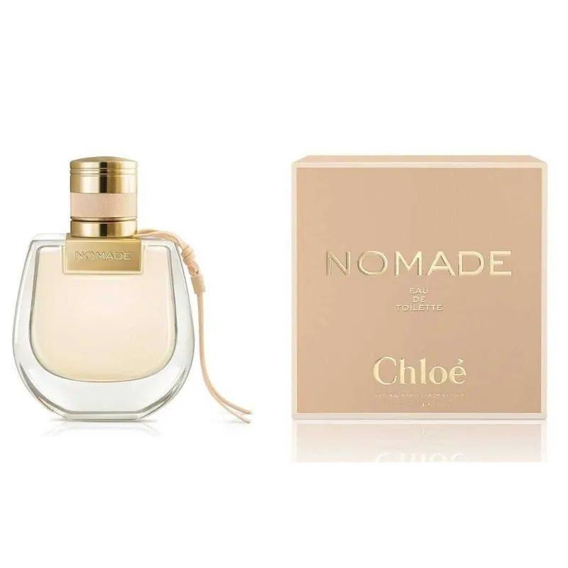 Chloe Nomade perfume bottle and packaging on a white background