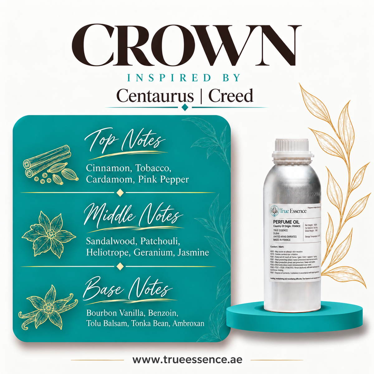 CROWN Inspired By Centaurus | Creed | Medium Quality