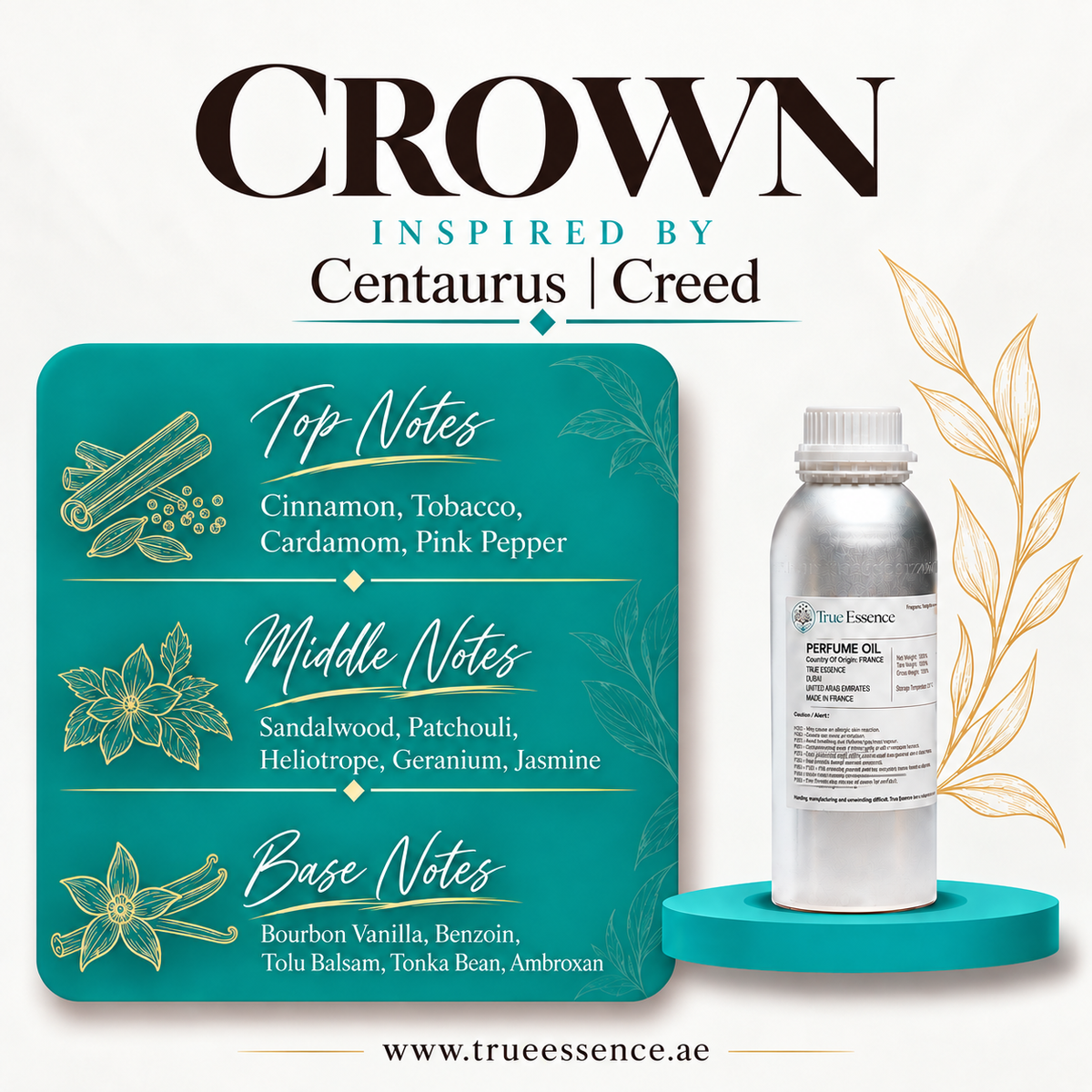 CROWN Inspired By Centaurus | Creed | Top Quality