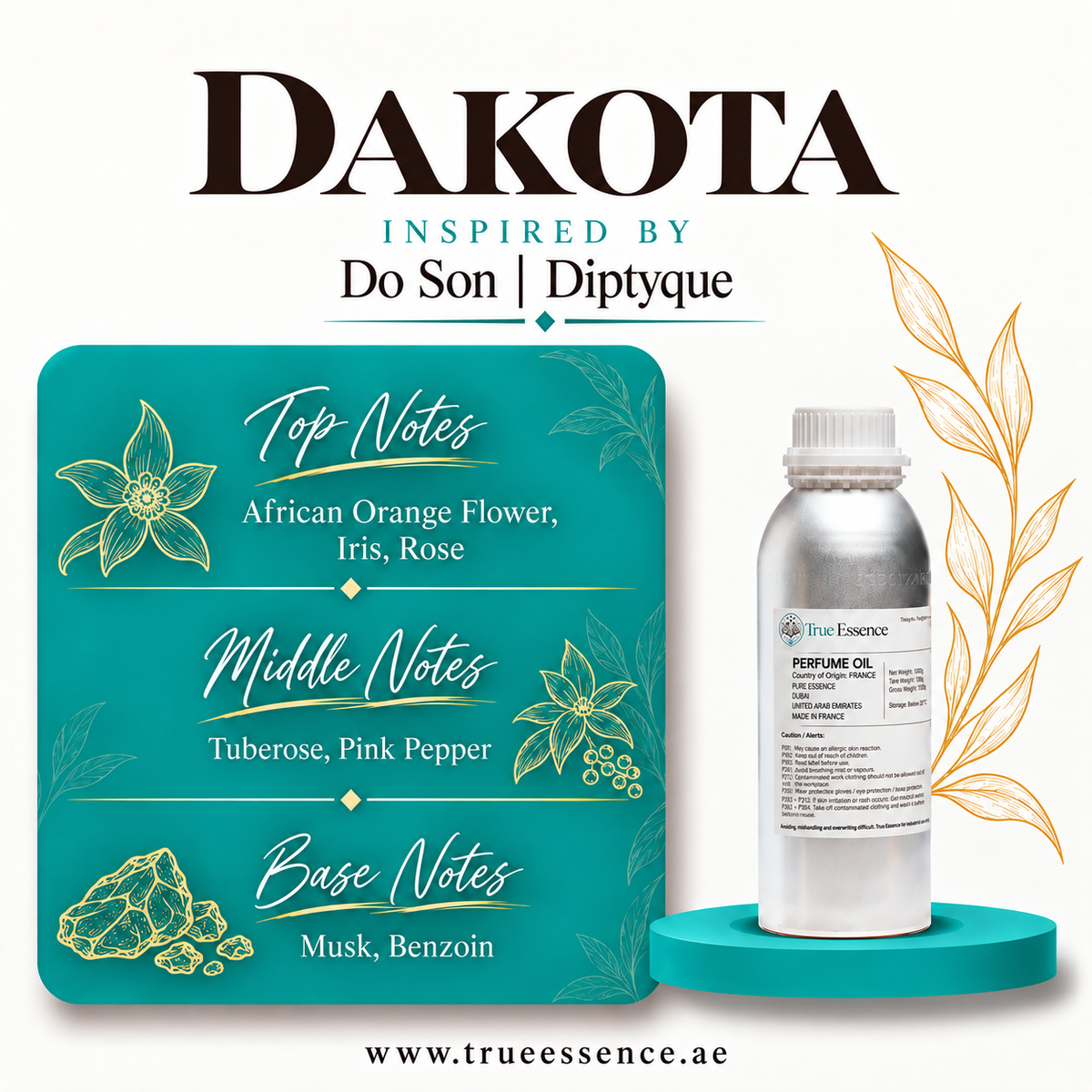 DAKOTA Inspired by Do Son | Diptyque | Medium Quality