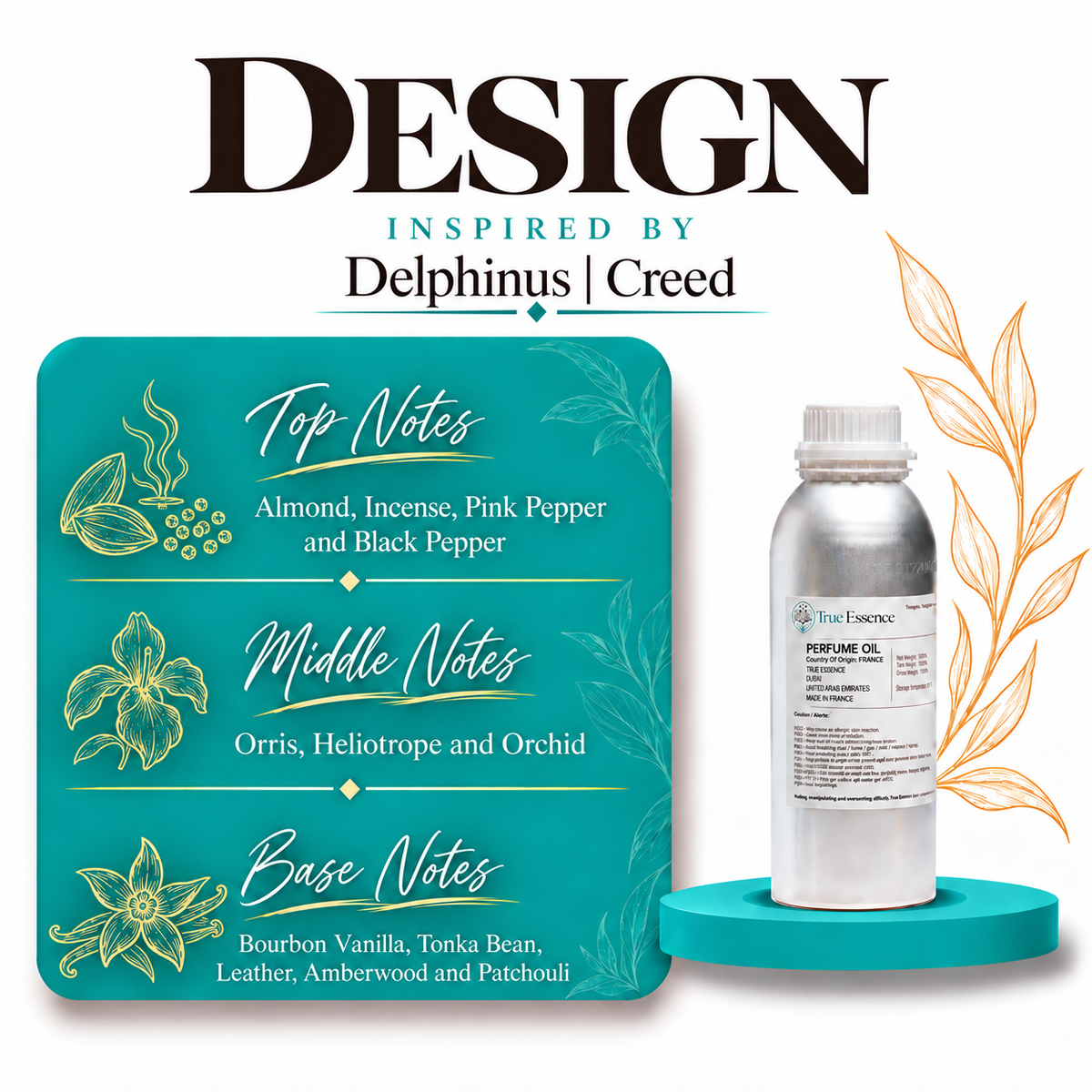 DESIGN Inspired By Delphinus | Creed | Medium Quality