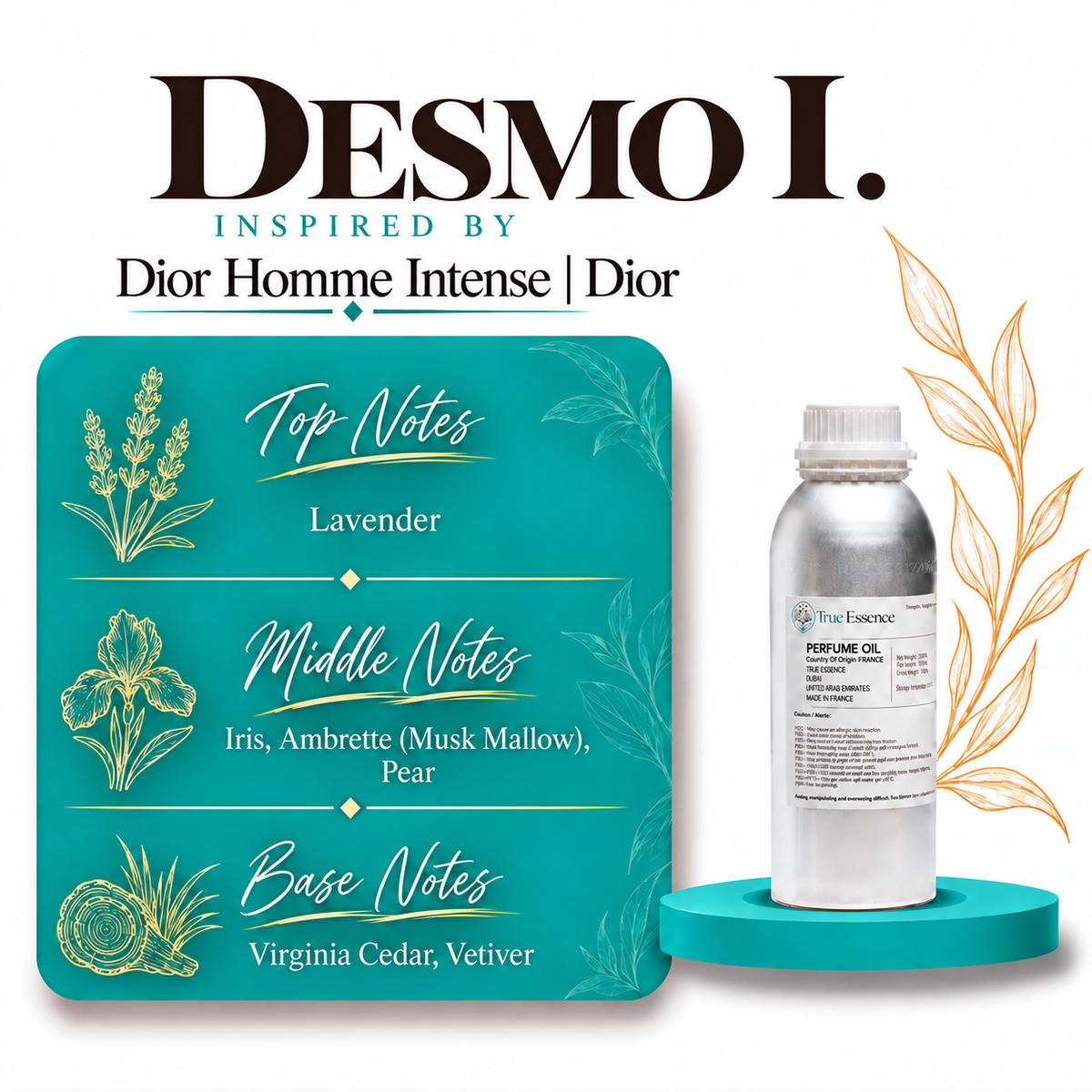 DESMO I. Inspired By Dior Homme Intense | Dior | Top Quality