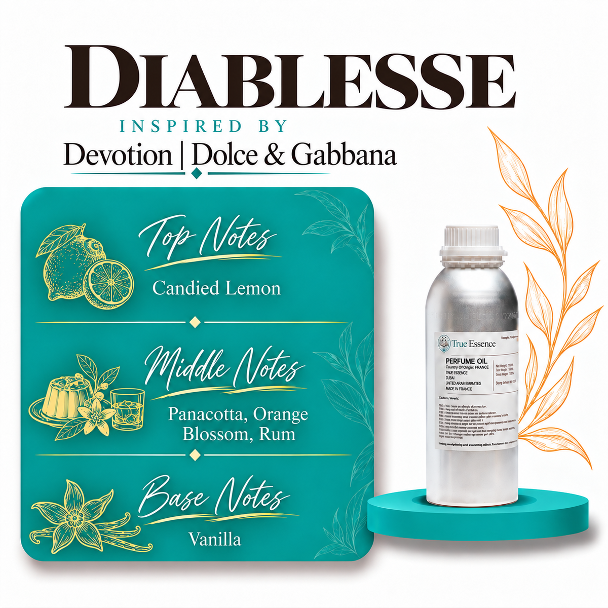DIABLESSE  Inspired By Devotion | Dolce&Gabbana | Top Quality