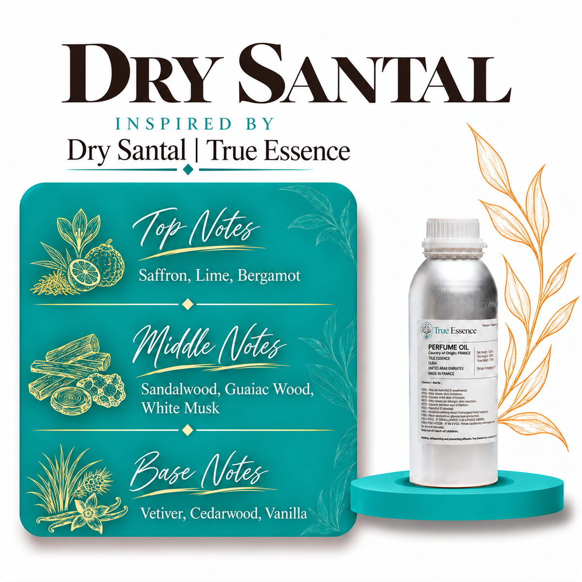 DRY SANTAL by True Essence | Premium Quality