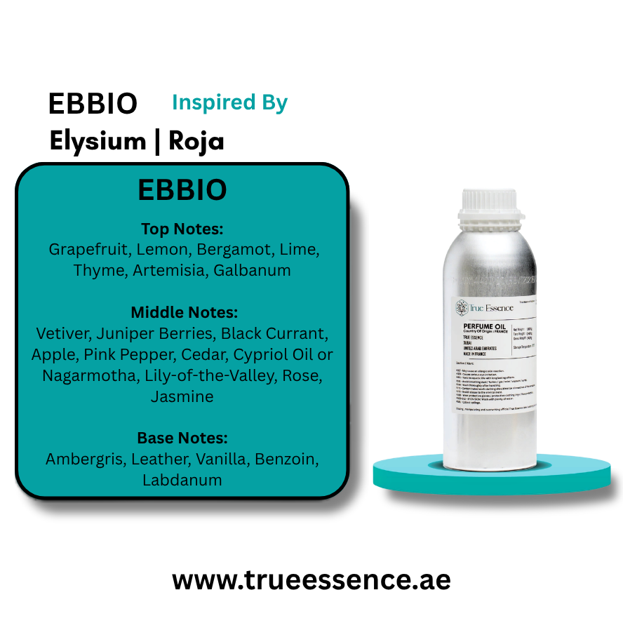 EBBIO Inspired By Elysium Pour Homme | Roja Dove | Medium Quality