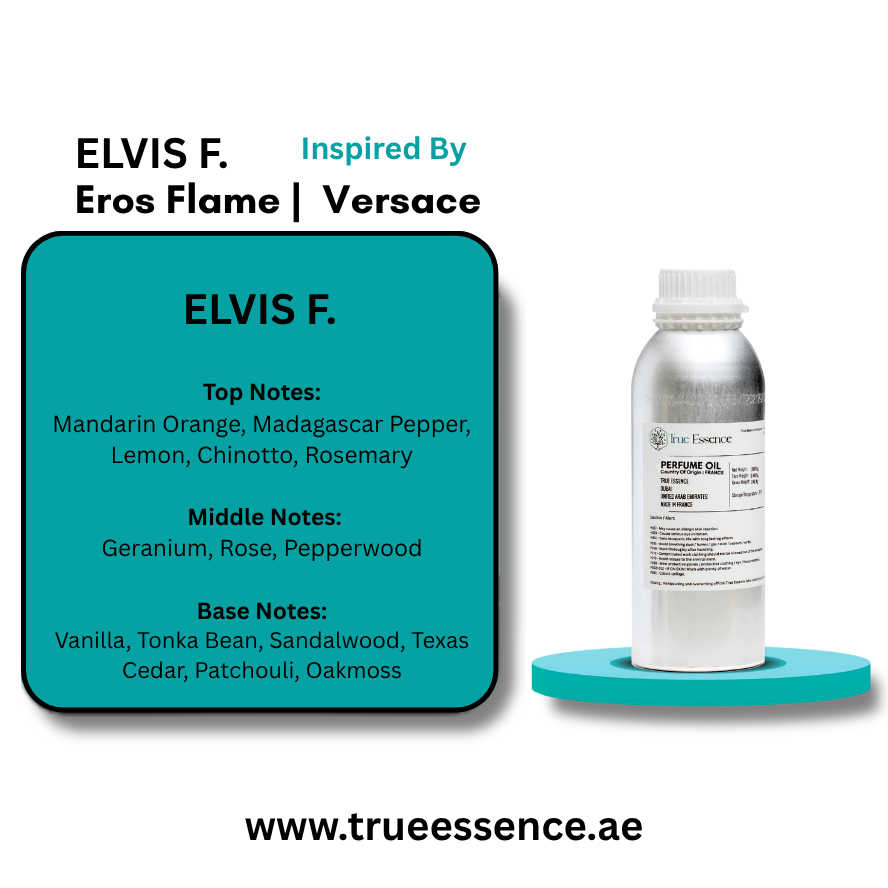 ELVIS F. Inspired by Eros Flame |  Versace | Top Quality
