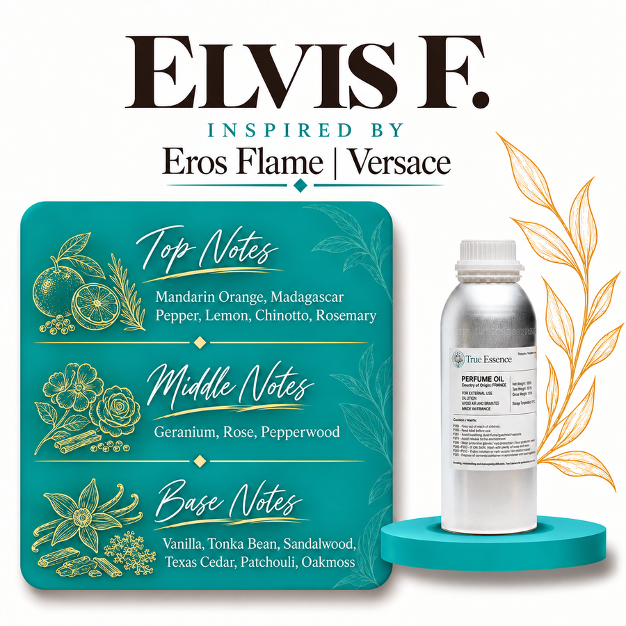 ELVIS F. Inspired by Eros Flame |  Versace | Top Quality
