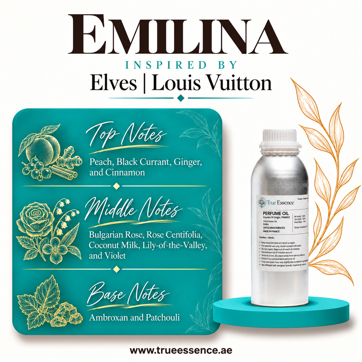 EMILINA Inspired by Elves | Louis Vuitton | Top Quality