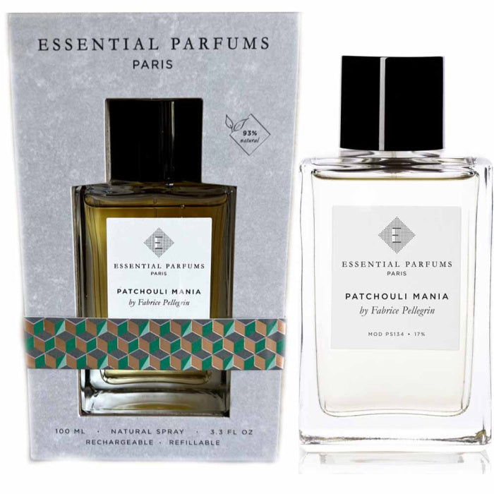 Essential Parfums Patchouli Mania Unisex Eau De Parfum 100ML Refillable
