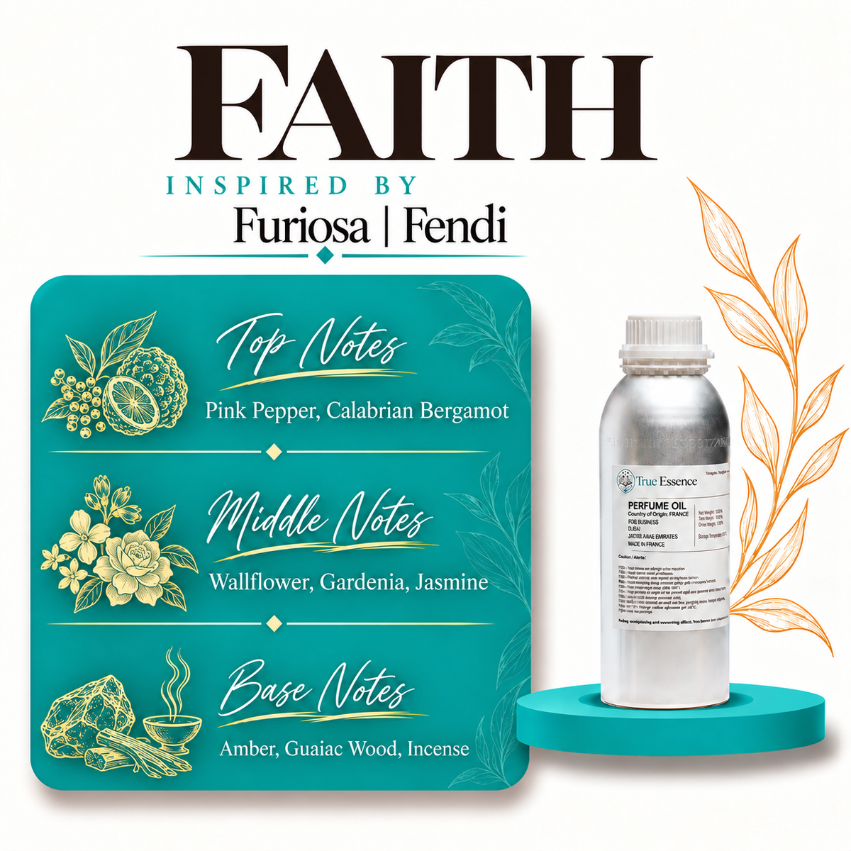 FAITH Inspired By Furiosa | Fendi | Medium Quality