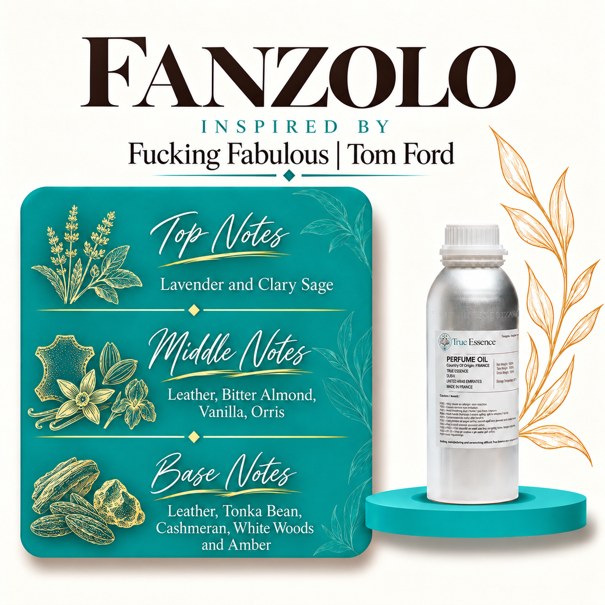 FANZOLO Inspired By Fucking Fabulous | Tom Ford | Medium Quality