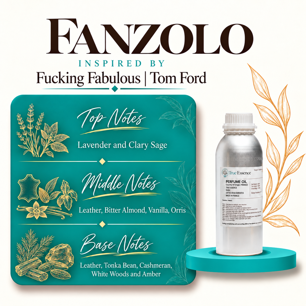 FANZOLO Inspired By Fucking Fabulous | Tom Ford | Top Quality