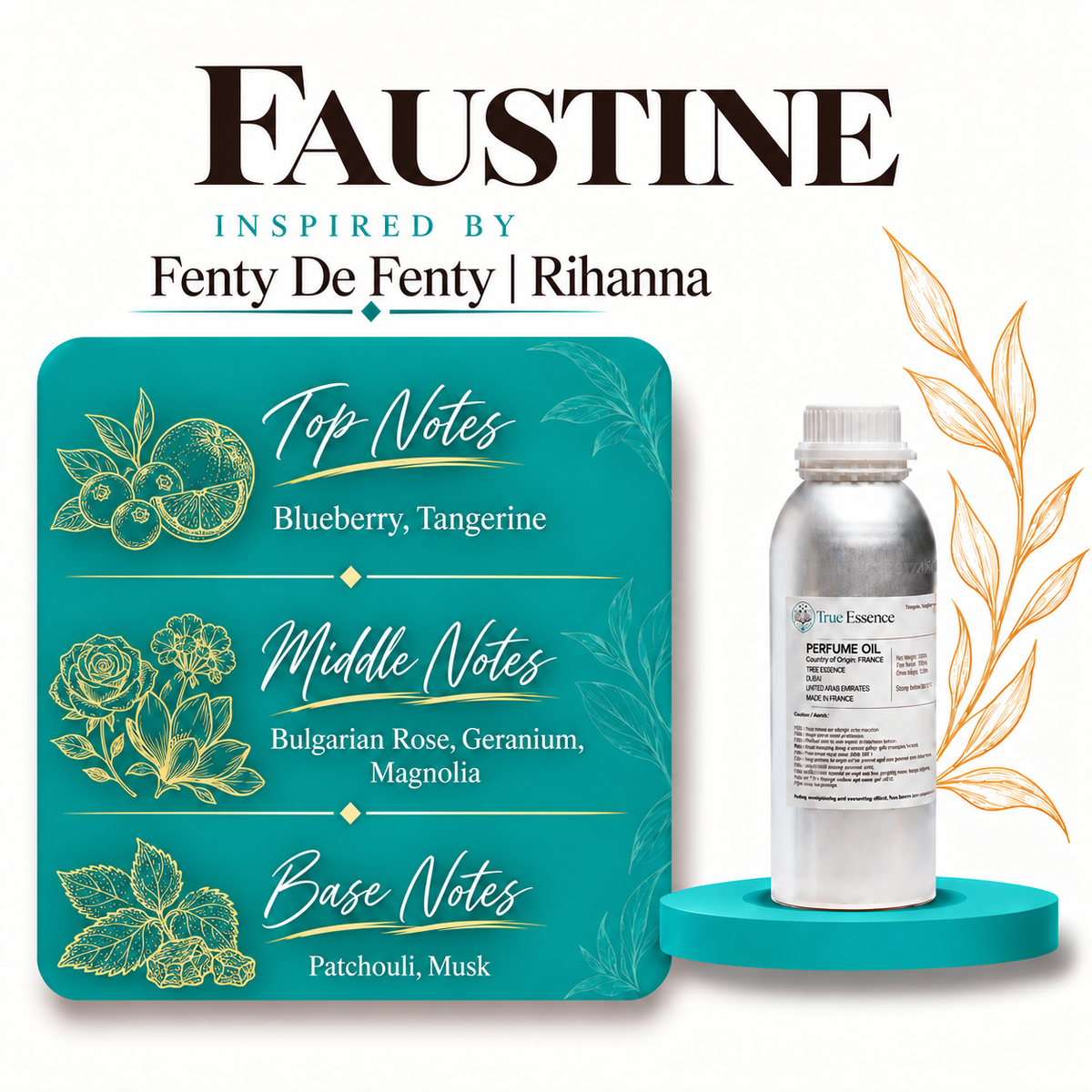 FAUSTINE Inspired By Fenty De Fenty | Rihanna | Top Quality