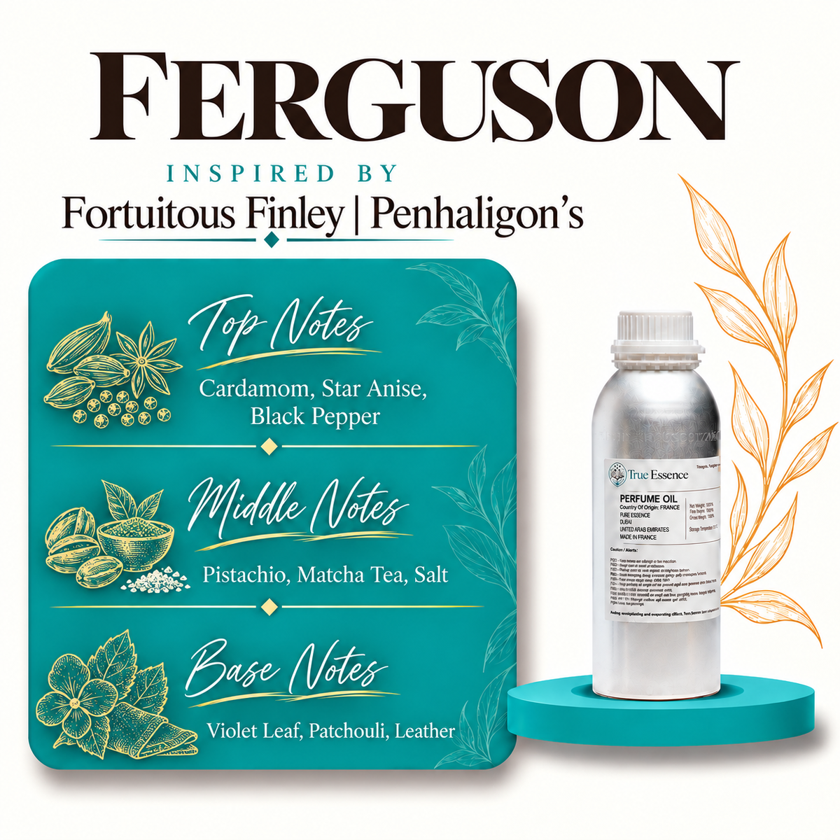 FERGUSON Inspired by Fortuitous Finley | Penhaligon's | Top Quality