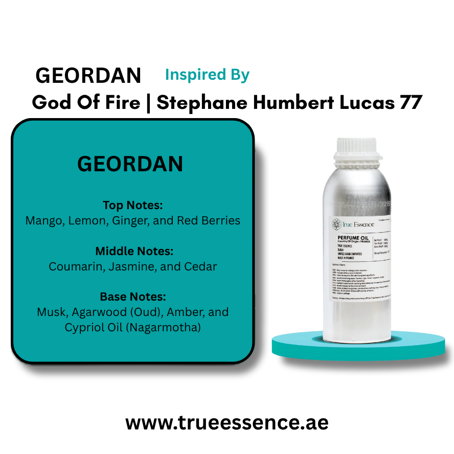 GEORDAN Inspired by God Of Fire | Stephane Humbert Lucas 77 | Medium Quality