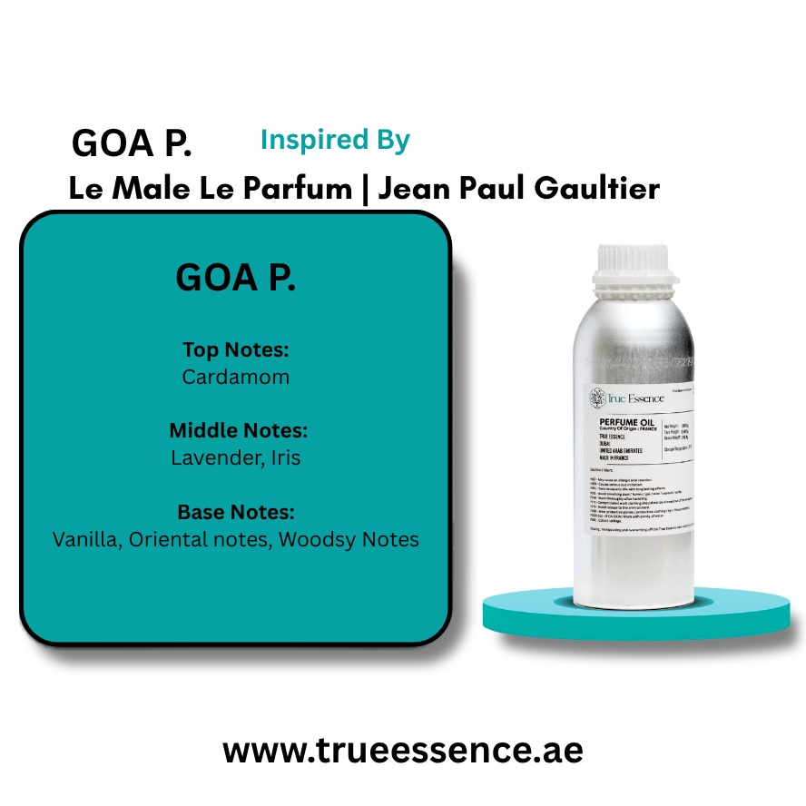 GOA P. Inspired By Le Male Le Parfum | Jean Paul Gaultier | Medium Quality