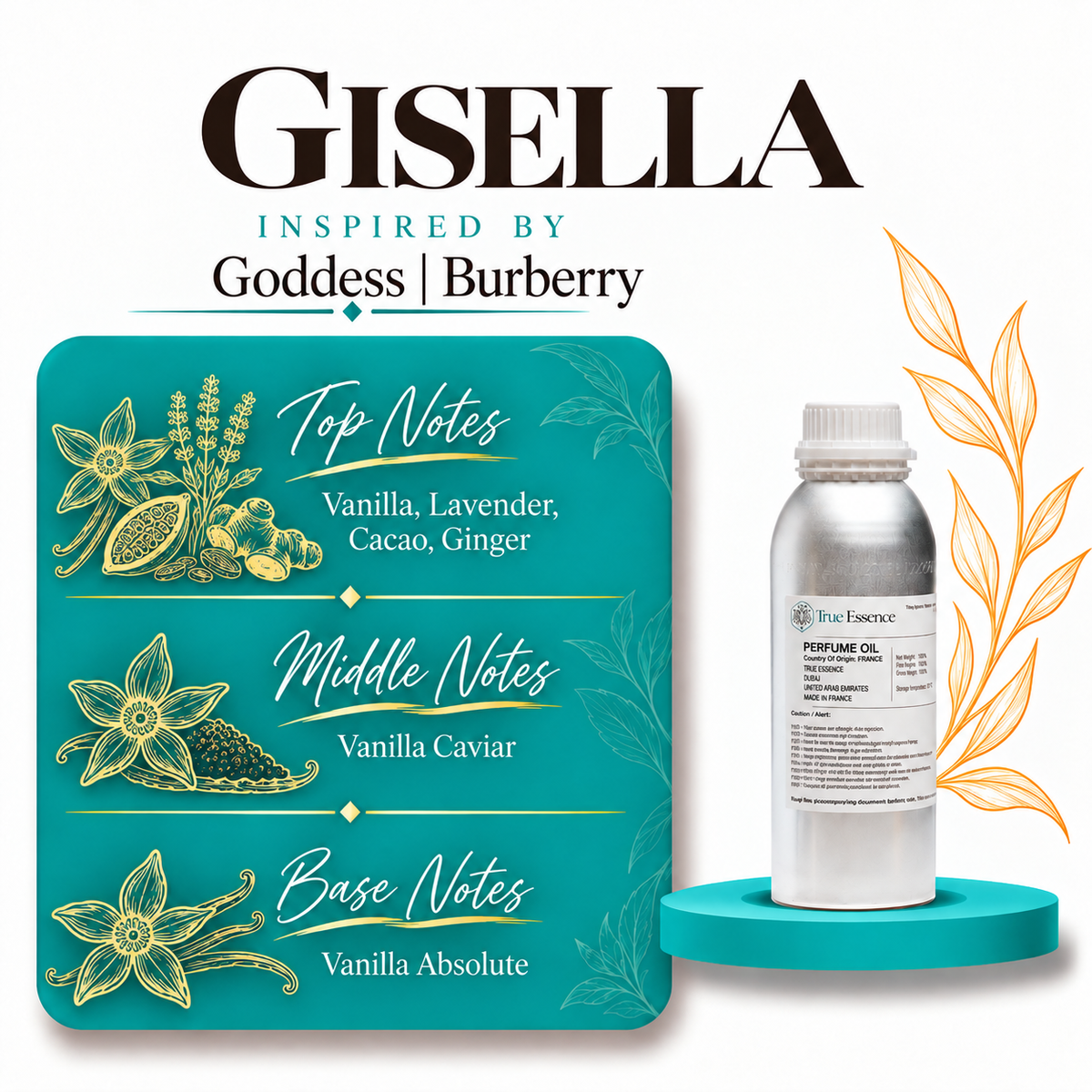 GISELLA Inspired By Goddess | Burberry | Top Quality
